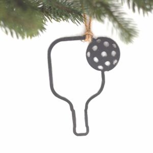 Sports + Fitness | Pickleball Ornament Ornaments Sports + Fitness