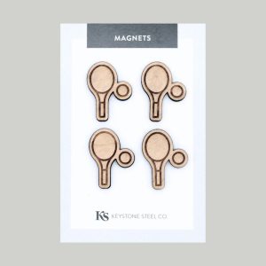 Sports | Tennis Racquet Sport Magnets, Pack of 4 Magnets Sports