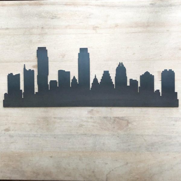 Your Town + State | Austin Texas City Skyline Wall Decor Your Town + State