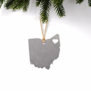 Your Town + State | Cleveland, Ohio Heart Ornament Ornaments Your Town + State