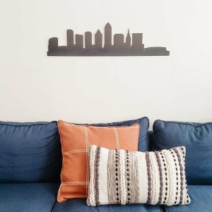 Your Town + State | Cleveland, Ohio Skyline Wall Decor Your Town + State