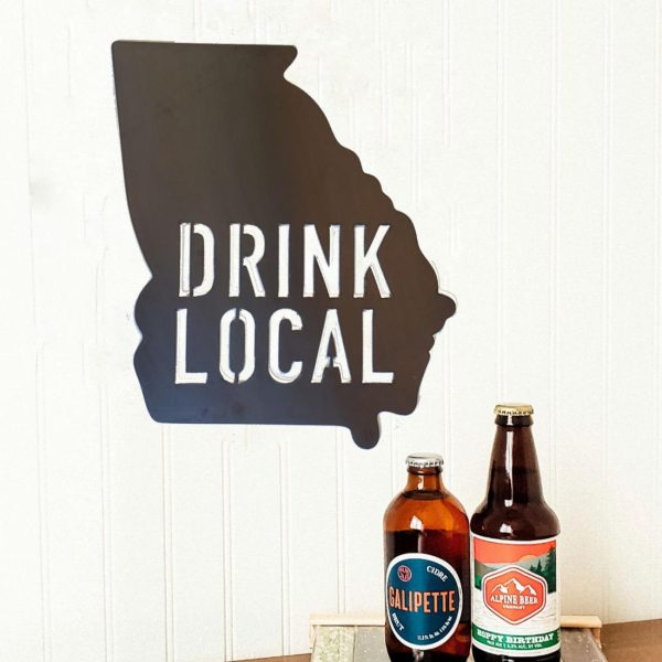 Your Town + State | Georgia Drink Local Wall Decor General Living General Living