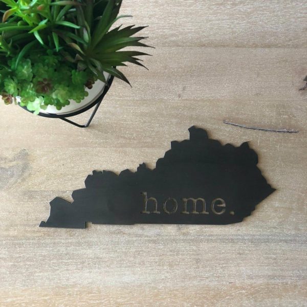 Your Town + State | Kentucky Home. Wall Decor Wall Decor Your Town + State