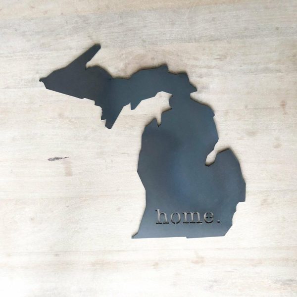 Your Town + State | Michigan Home. Wall Decor Wall Decor Your Town + State