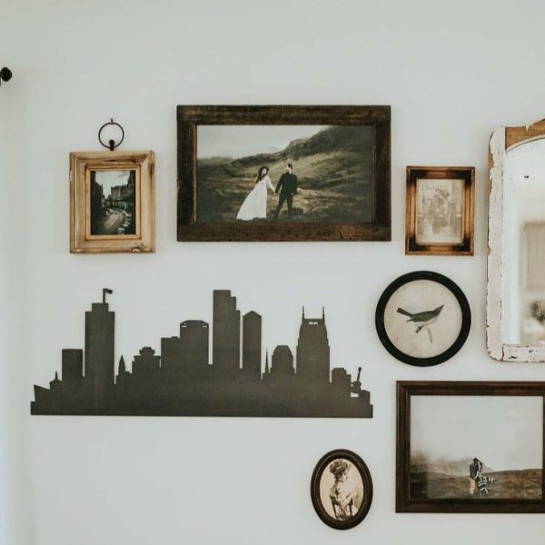 Your Town + State | Nashville Tennessee City Skyline Wall Decor Your Town + State