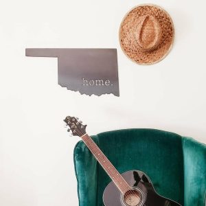 Your Town + State | Oklahoma Home. Wall Decor Wall Decor Your Town + State