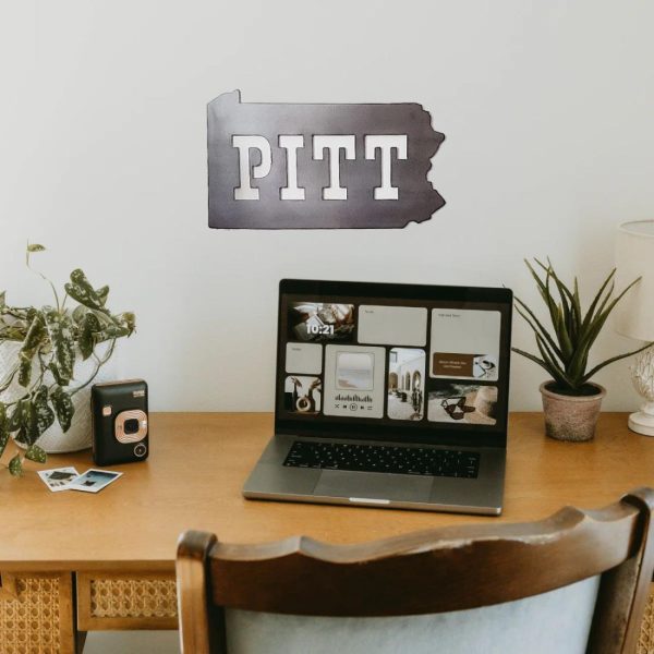 Your Town + State | Pennsylvania PITT Wall Decor Wall Decor Your Town + State