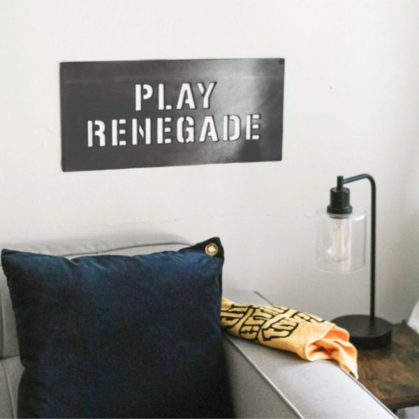 Your Town + State | Play Renegade’ Pittsburgh Wall Decor Wall Decor Your Town + State