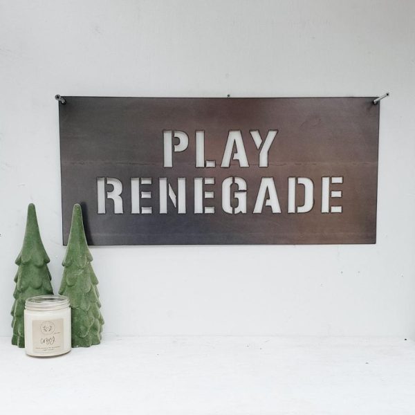 Your Town + State | Play Renegade’ Pittsburgh Wall Decor Wall Decor Your Town + State