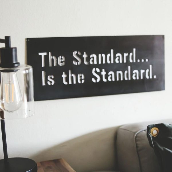 Your Town + State | The Standard is the Standard’ Pittsburgh Wall Decor Wall Decor Your Town + State