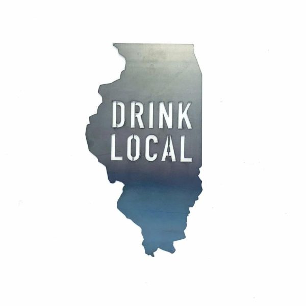 Your Town + State | YOUR STATE Drink Local Wall Decor Wall Decor Your Town + State