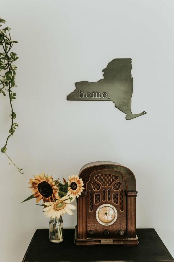 Your Town + State | YOUR STATE Home Solid Wall Decor Wall Decor Your Town + State