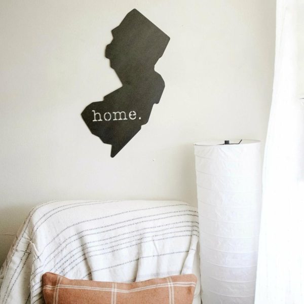 Your Town + State | YOUR STATE Home Solid Wall Decor Wall Decor Your Town + State