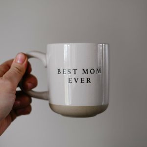 Mugs | BEST MOM EVER Stoneware Coffee Mug