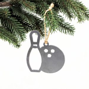 Sports + Fitness | Bowling Ball and Pin Ornament Ornaments Sports + Fitness