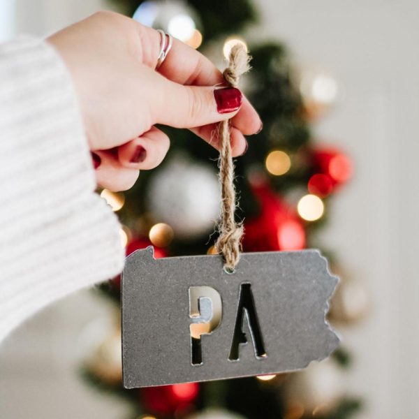 Your Town + State | "PA" Pennsylvania Ornament Ornaments Your Town + State